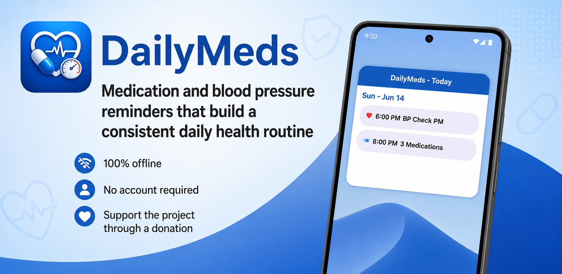 DailyMeds feature graphic