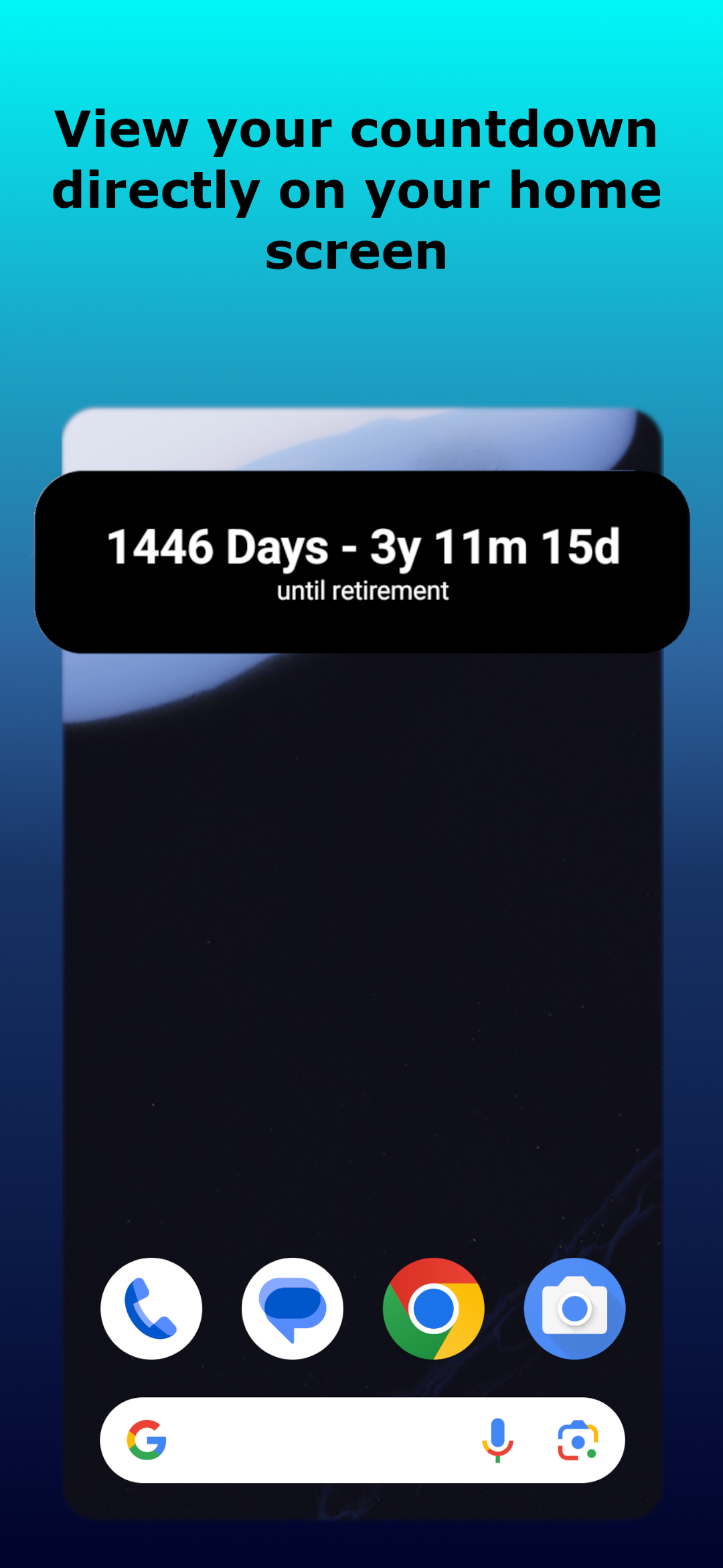 Retirement Counter app screenshot 3 of 10